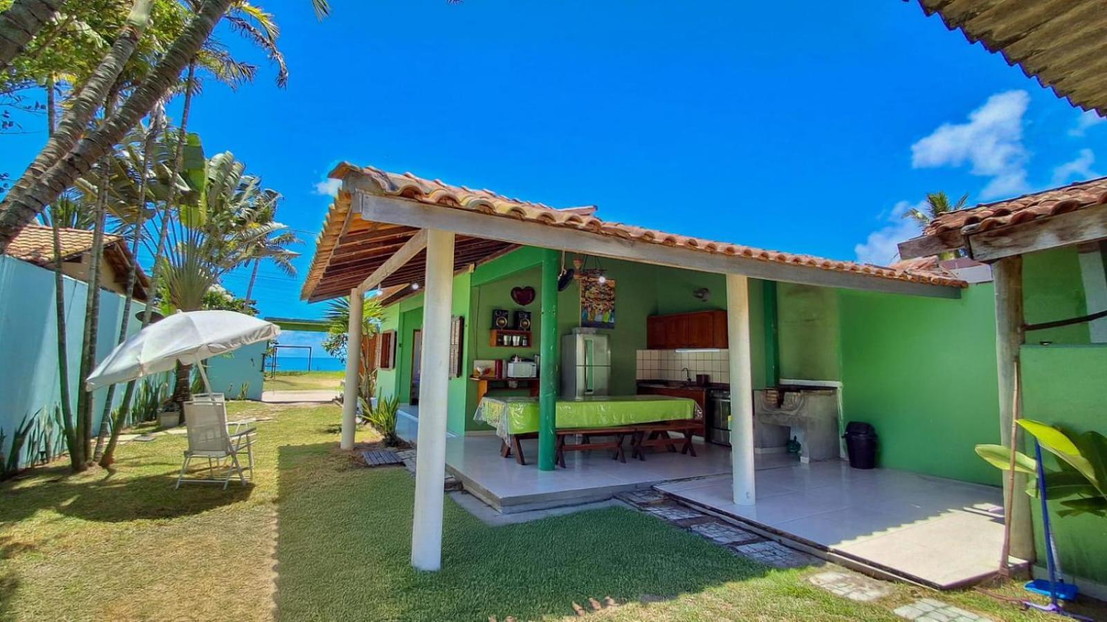 Villa Refugio Beira Mar Santa Cruz Cabrália Exterior foto